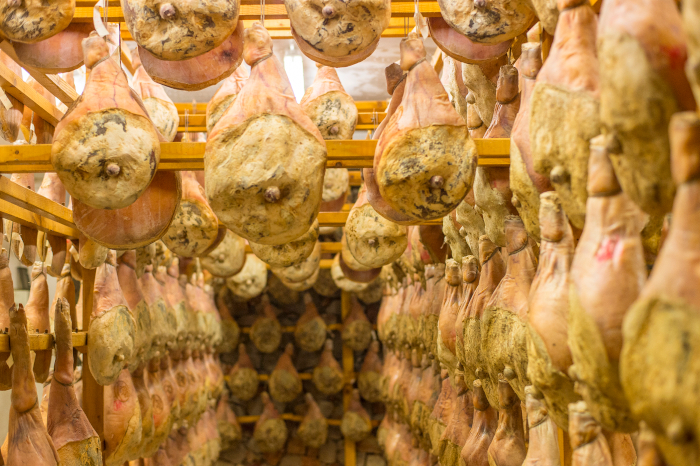 i prosciutti del Carso